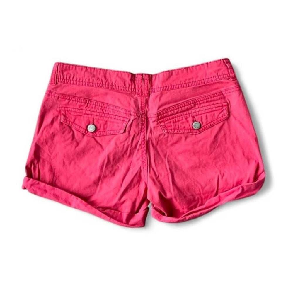 Y2K Low Rise Aeropostale Bright Pink Mini Shorts Size 4